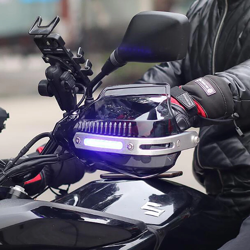 מוטוקרוס יד מגן על אופנועים, אופני Handguards LED עבור דוקאטי מונסטר 600 696 796 821 900 1000 1100 1200 S4R