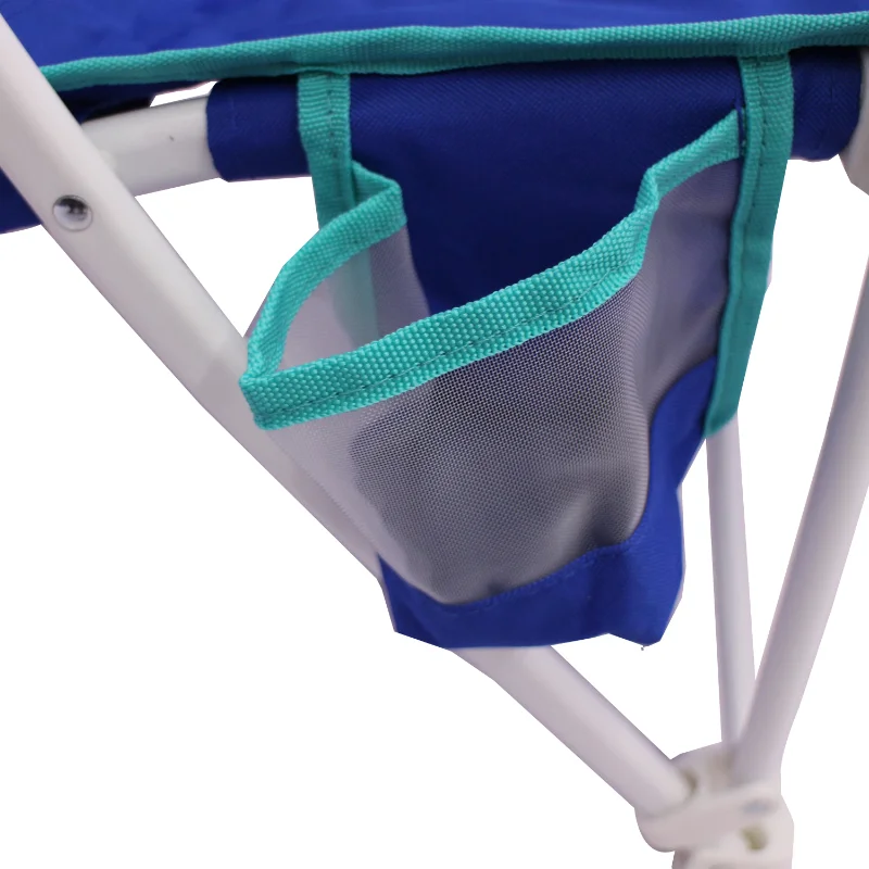 2-Pack קיפול קשה הזרוע תיק החוף כיסא לשאת את התיק, כחול חיצונית הכיסא