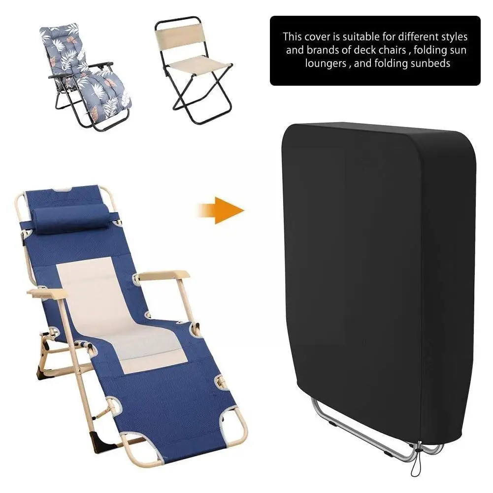 2022 כיסא מתקפל כיסוי לכורסה כיסוי עמיד למים 110x71cm בד Uv חיצונית אוקספורד, עמיד למים הכיסא Coveres הכיסא Dustpr C Y5W5