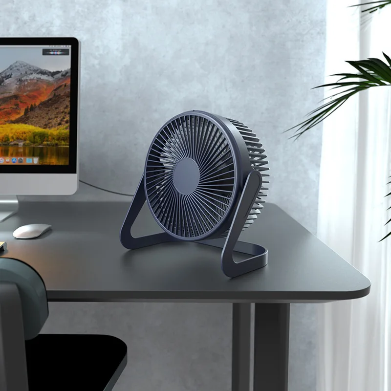 שולחן העבודה מאוורר חשמלי נייד מיני מאוורר USB 360 מעלות מתכווננת סיבוב הקיץ אוויר קריר יותר אוהדים כלים ביתיים הביתה appliance