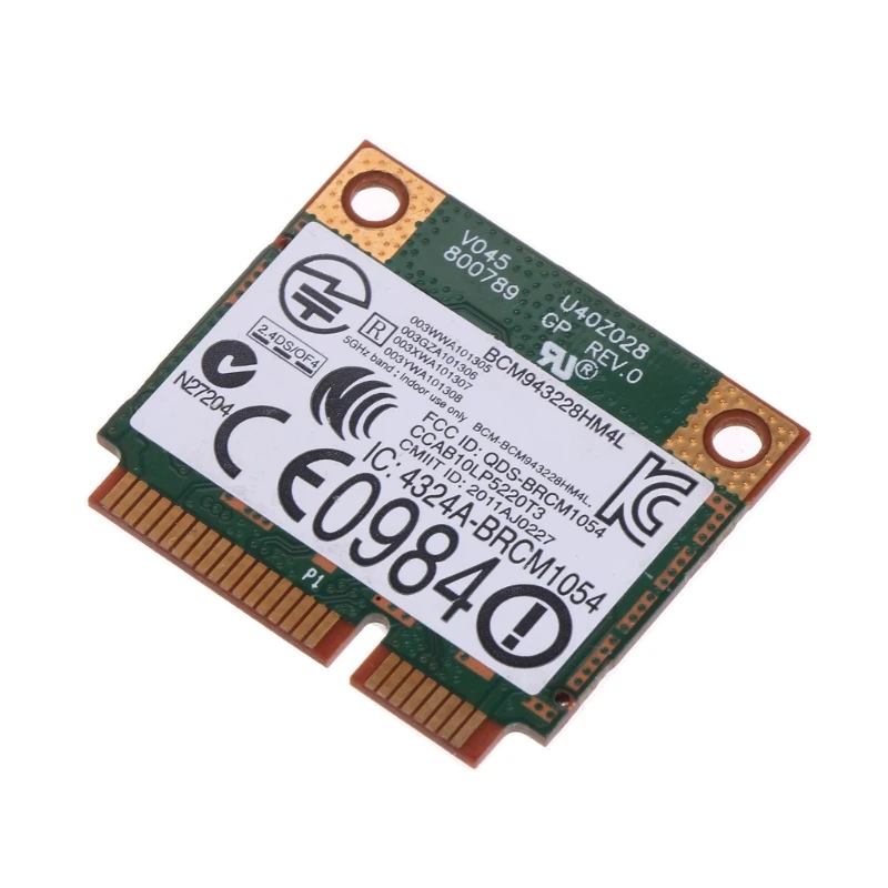 Wireless WIFI BCM43228HM4L DW1530 Mini PCIE כרטיס WLAN עבור Dell Optiplex 3010 P9JB