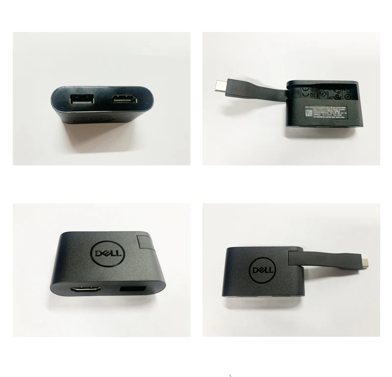 Dell DA20u מתאם USB-C ל-HDMI/USB-A-לשחק וחבר.