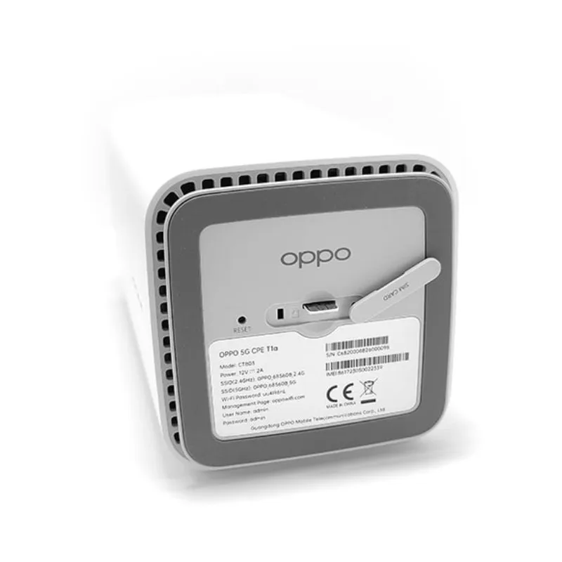 OPPO 5G CPE נייד נתב T1A SDX55 NSA SA WiFi 6 5G כרטיס ה-Sim אלחוטית מודם 4.1 Gbps N1/28/41/78/79