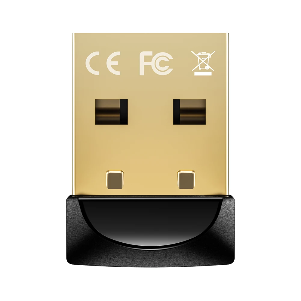 USB Dongle מתאם תמיכה ב-Windows 7/win8.1/win10/11-Bluetooth תואם 5.3 שמע מוסיקה מקלט משדר