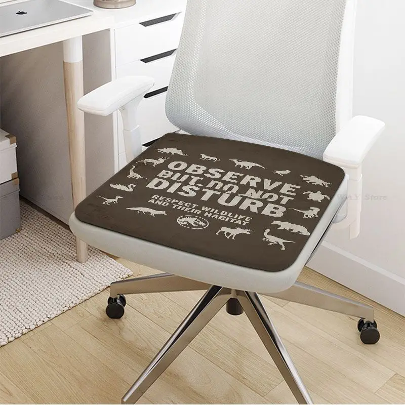 דינוזאור איסור סימן האירופי כרית המושב משק הבית כרית קטיפה רכה הכיסא שטיח החורף משרד בר הכיסא מחצלת Pad