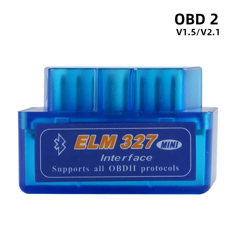 Bluetooth מיני Elm327 OBD2 סורק OBD רכב כלי אבחון קוד Reader עבור אנדרואיד אנגלית