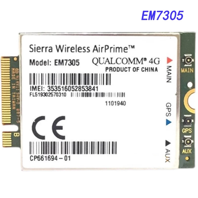 סיירה Airprime EM7305 M. 2 4G 100M LTE WWAN מודול מחיר נמוך עלות