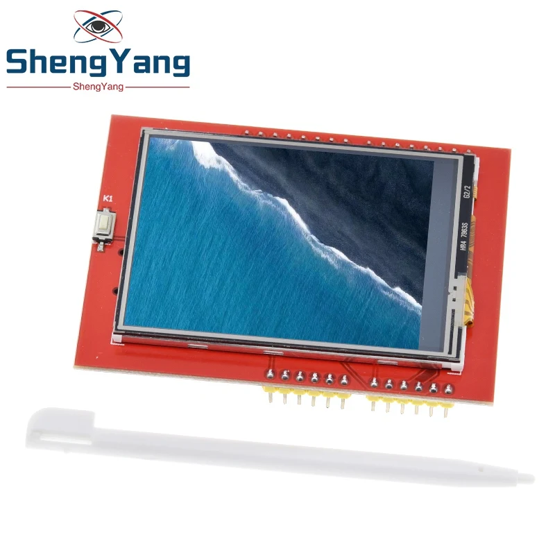 TZT מודול LCD TFT 2.4 אינץ ' TFT LCD מסך עבור Arduino UNO R3 לוח ותמיכה מגה 2560 עם עט מגע UNO R3